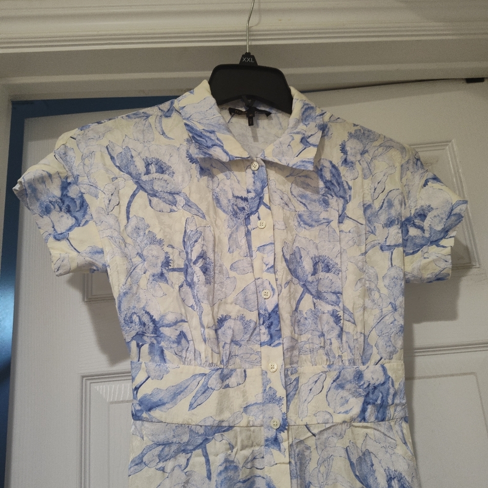 Maje Button Down Dress - image 3